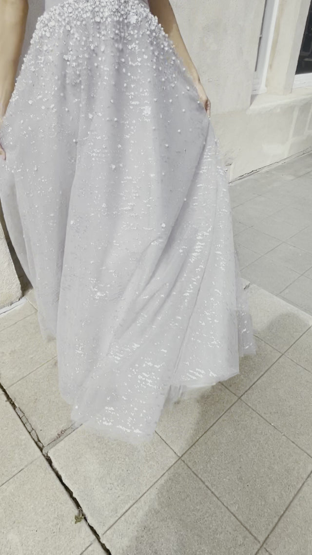 Andrea & Leo A1181 Sleeveless A Line Ball Gown