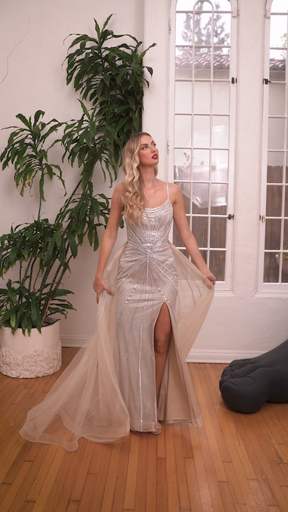 Cinderella Divine CD993 Long Prom Dress