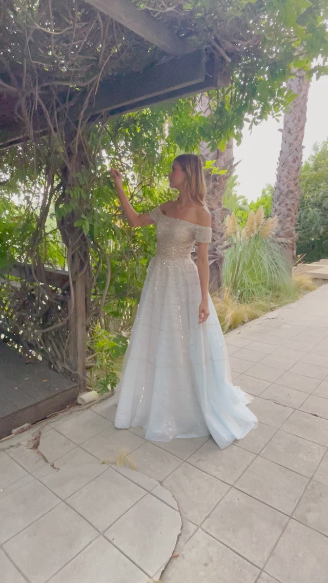 Andrea & Leo A0724 Off Shoulder Ball Gown