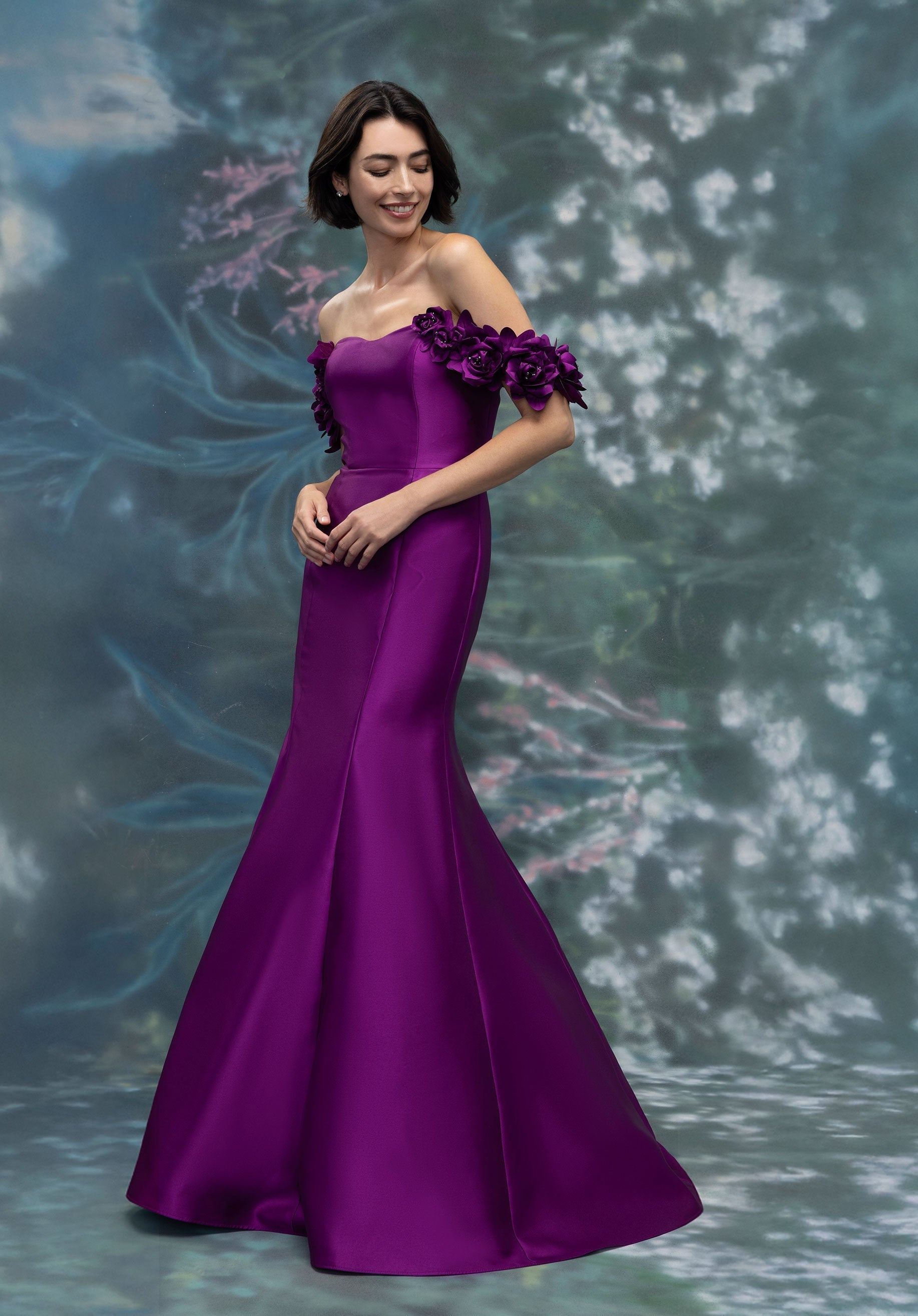 MGNY Madeline Gardner New York 2070019 Long Formal Mermaid Dress