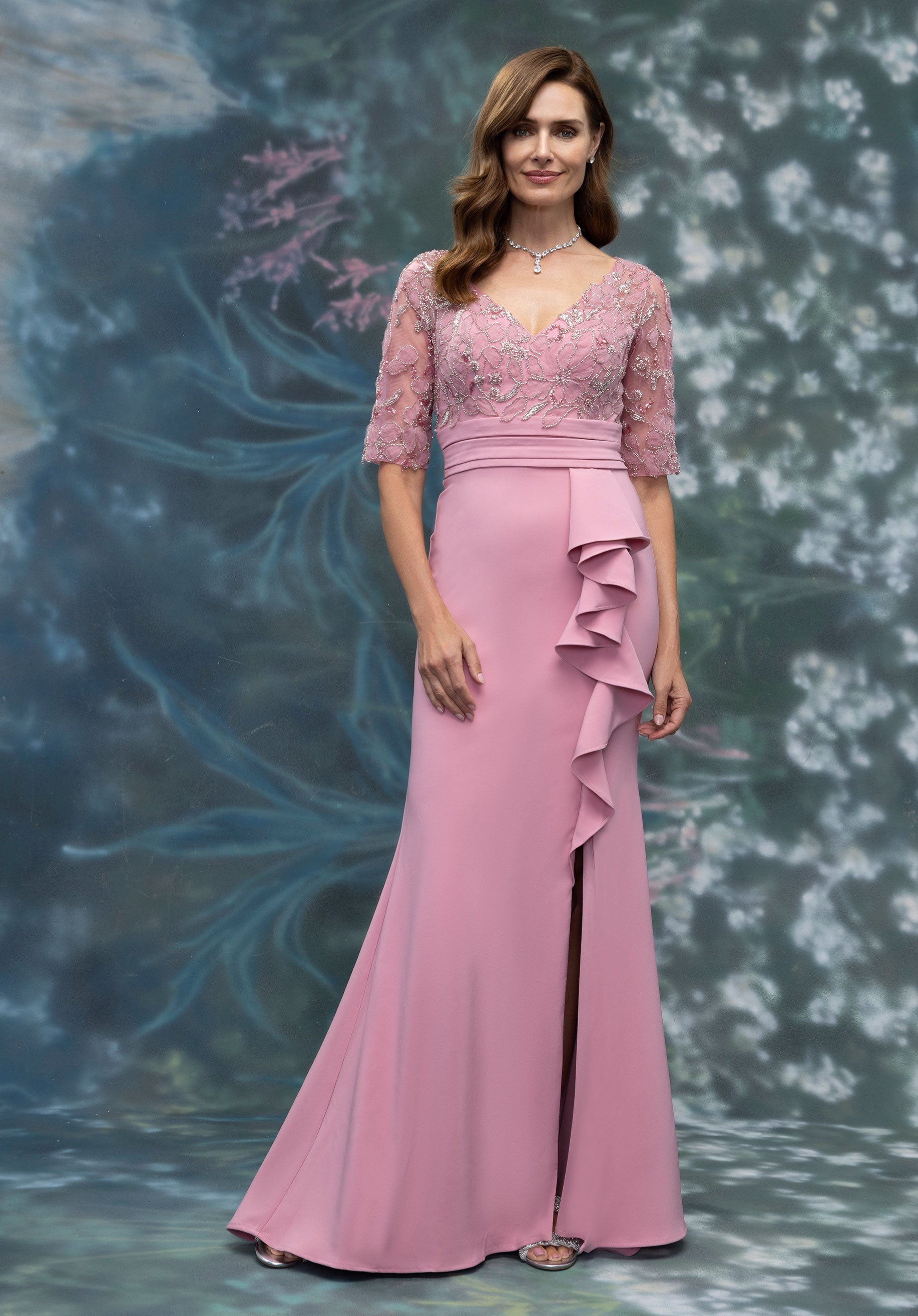 MGNY Madeline Gardner New York 2070020 Lace Mother of the Bride