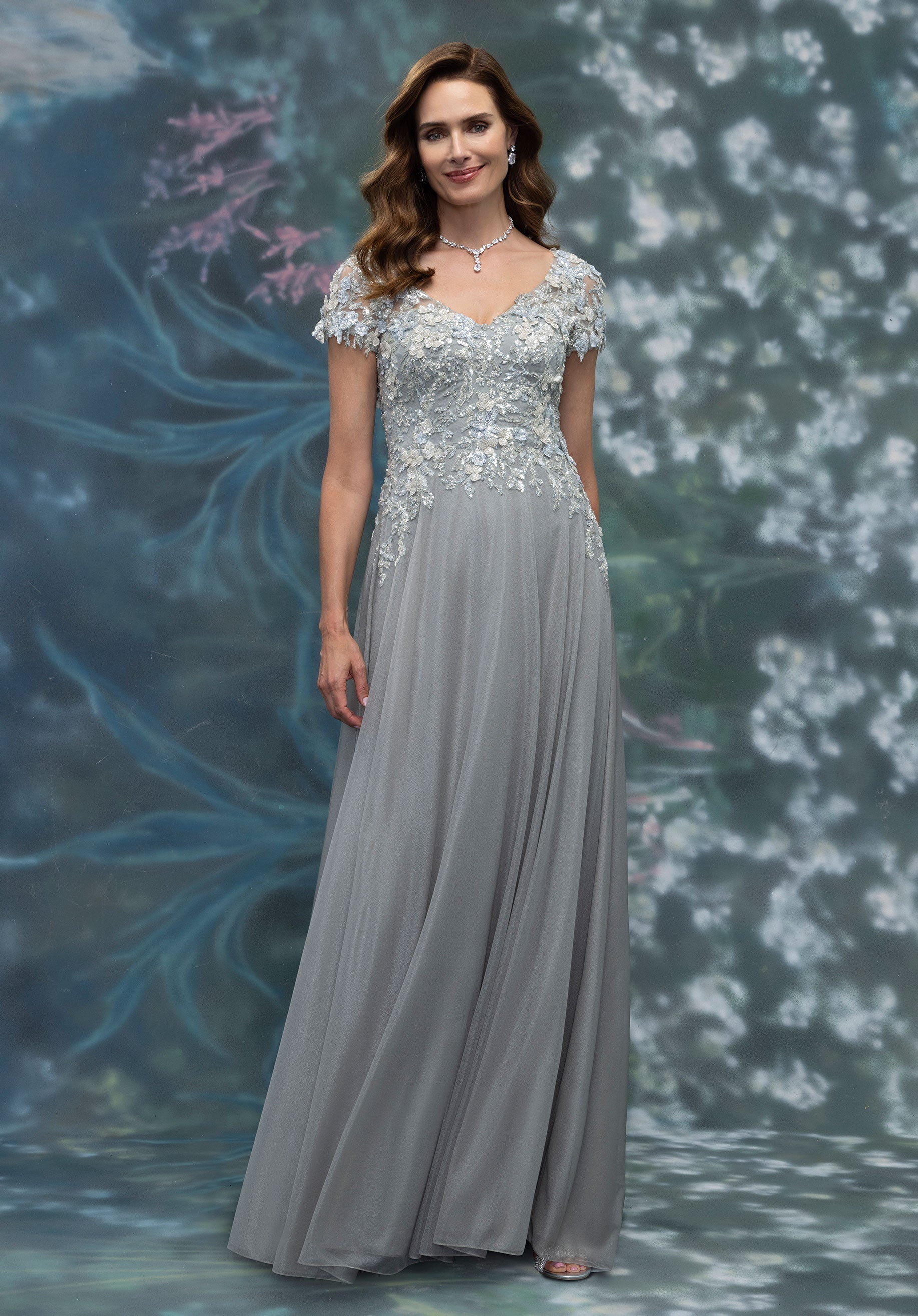 Mother of the Bride Dresses Long Formal A Line Mother of the Bride Dress Sage