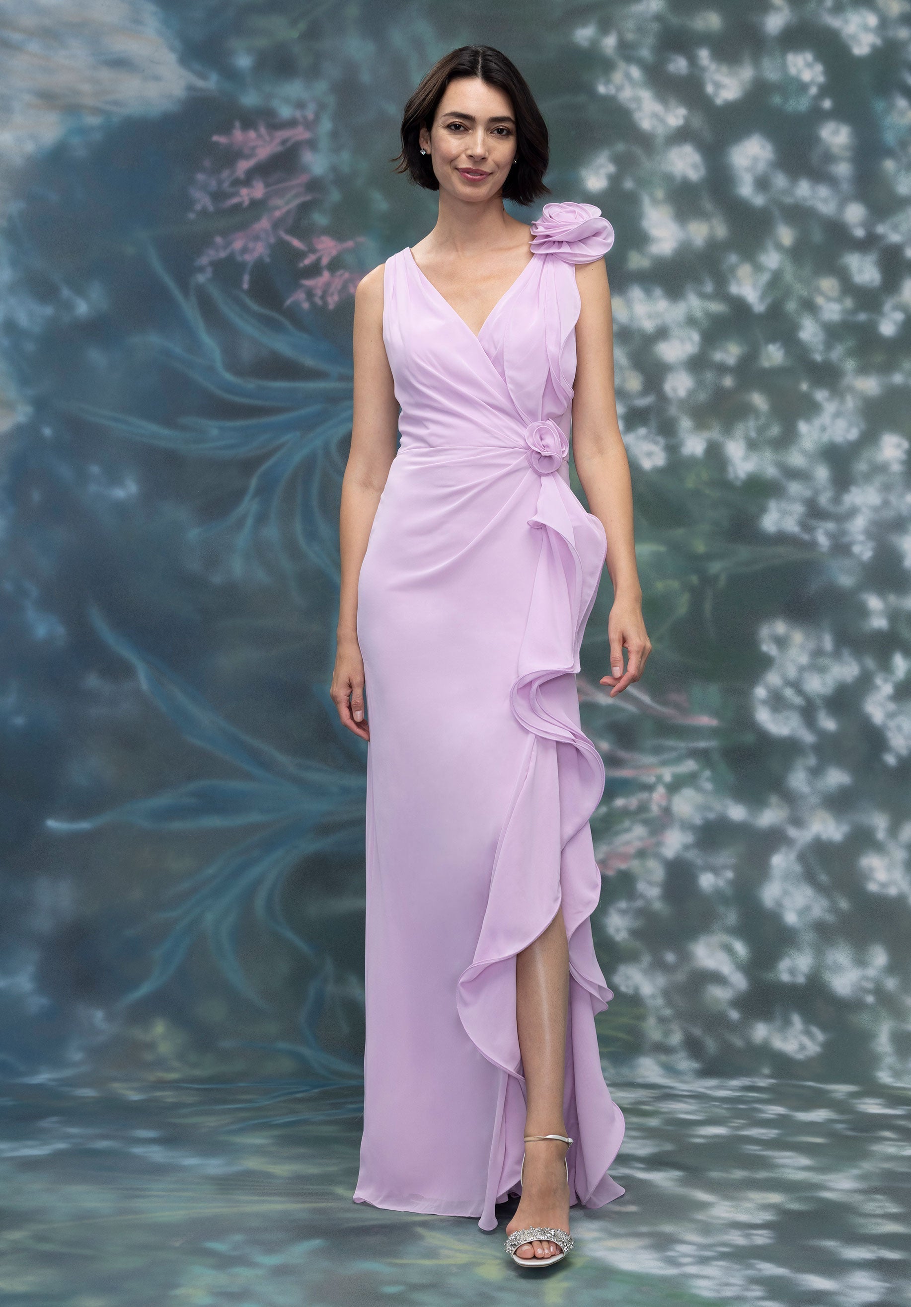 MASU Sparkling Gown 25SS サイズ：L Strapless Sweetheart Long A-Line Prom Dress with Sequins– PromGirl