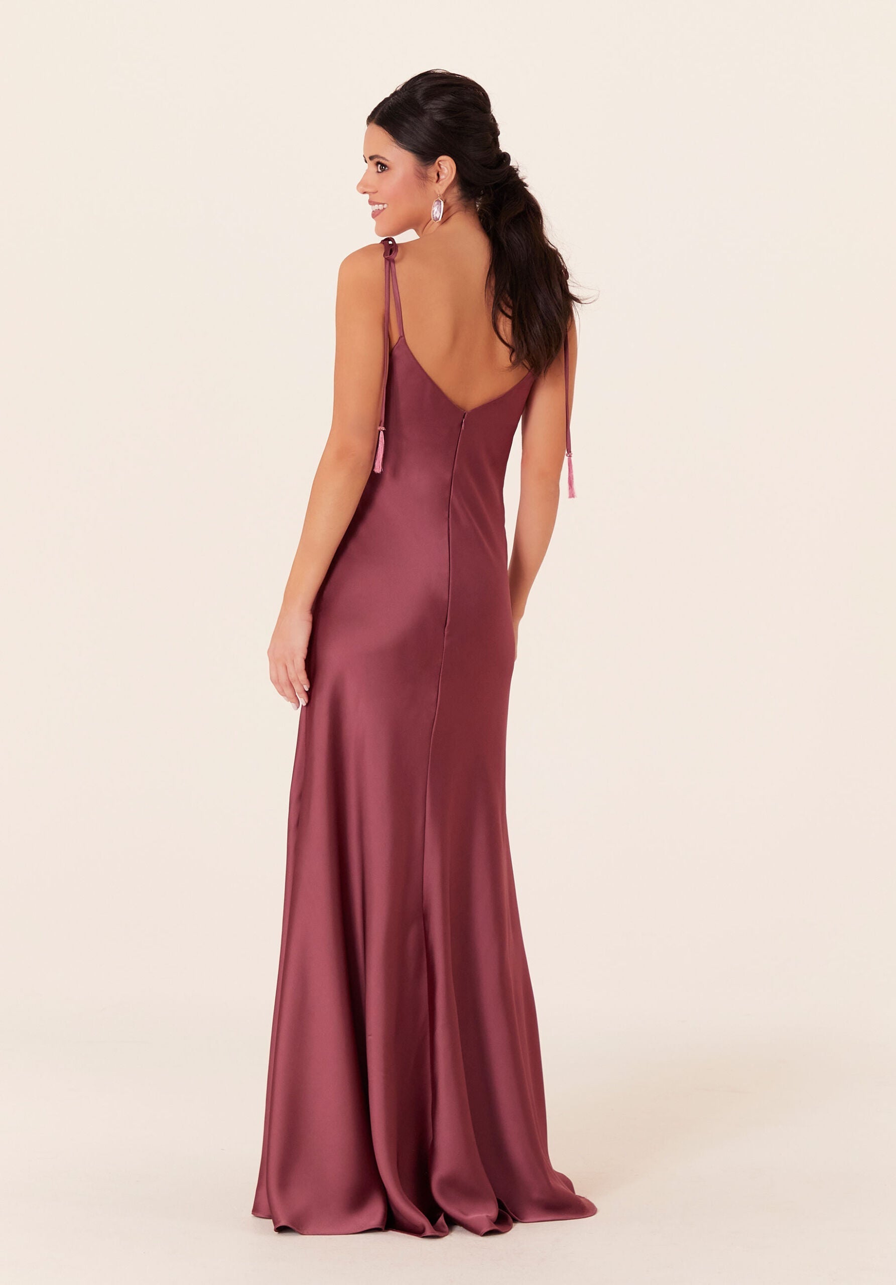 Formal Dresses Long Formal Evening A Line Dress MGNY Madeline Gardner New York 21829 Rosewood