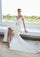 Wedding Dresses Fitted Slit Long Wedding Dress Ivory