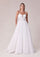 Wedding Dresses A Line Corset Long Ball Gown Wedding Dress Ivory/Champagne/Honey