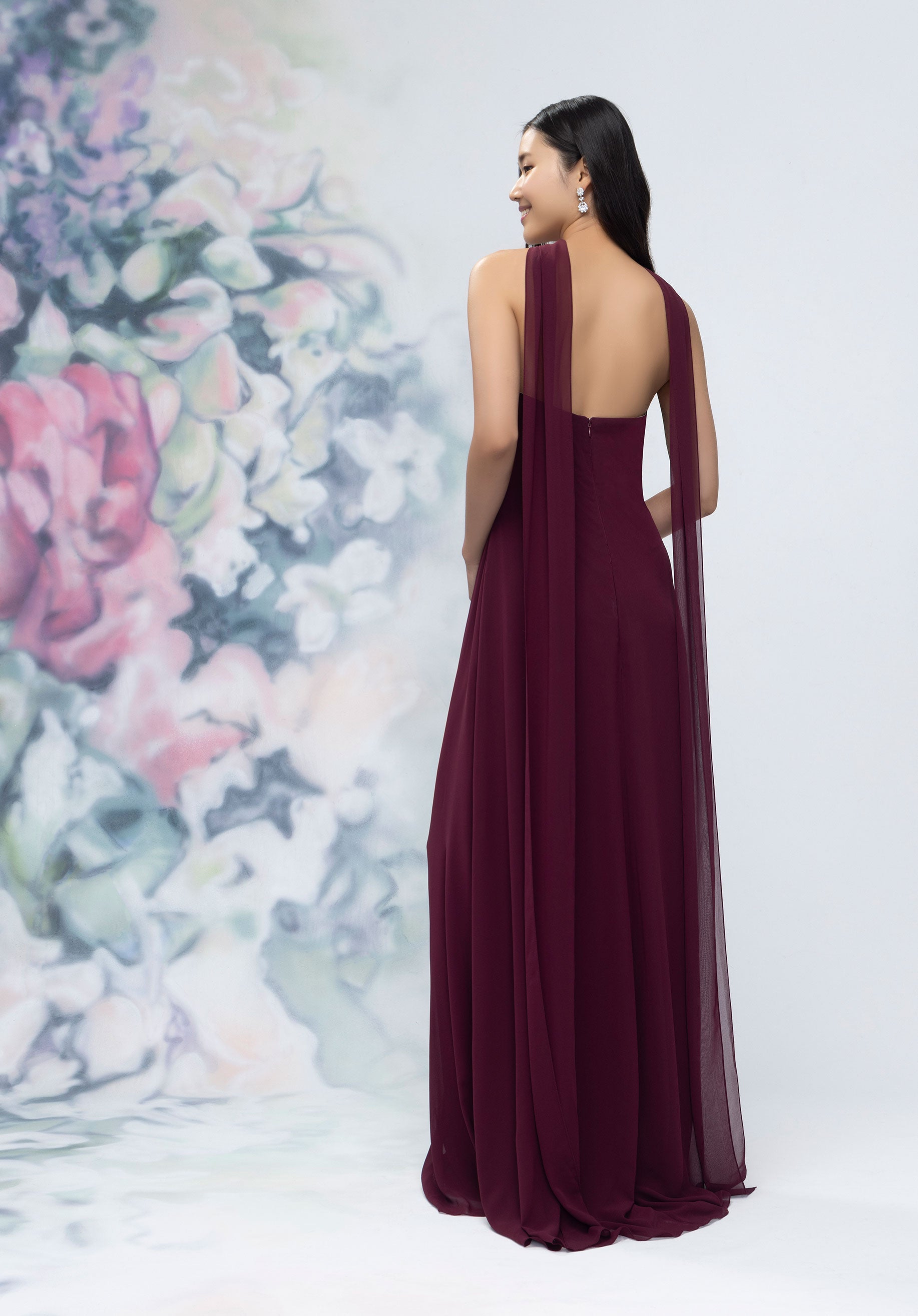 Formal Dresses Long Evening Formal Dress MGNY Madeline Gardner New York 3030002 Bordeaux