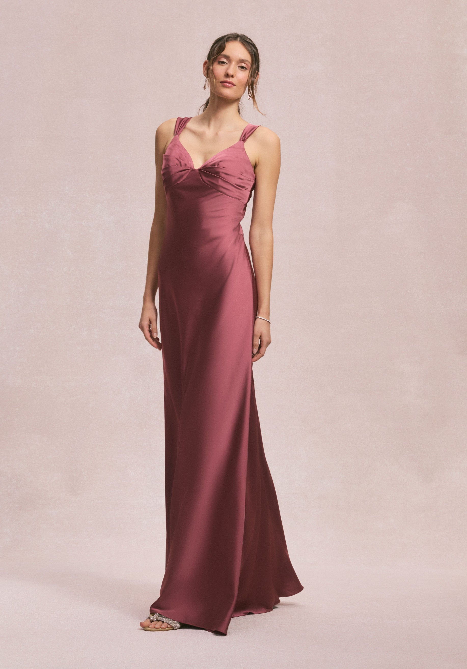 Formal Dresses Long A Line Formal Dress MGNY Madeline Gardner New York 31245 Rosewood