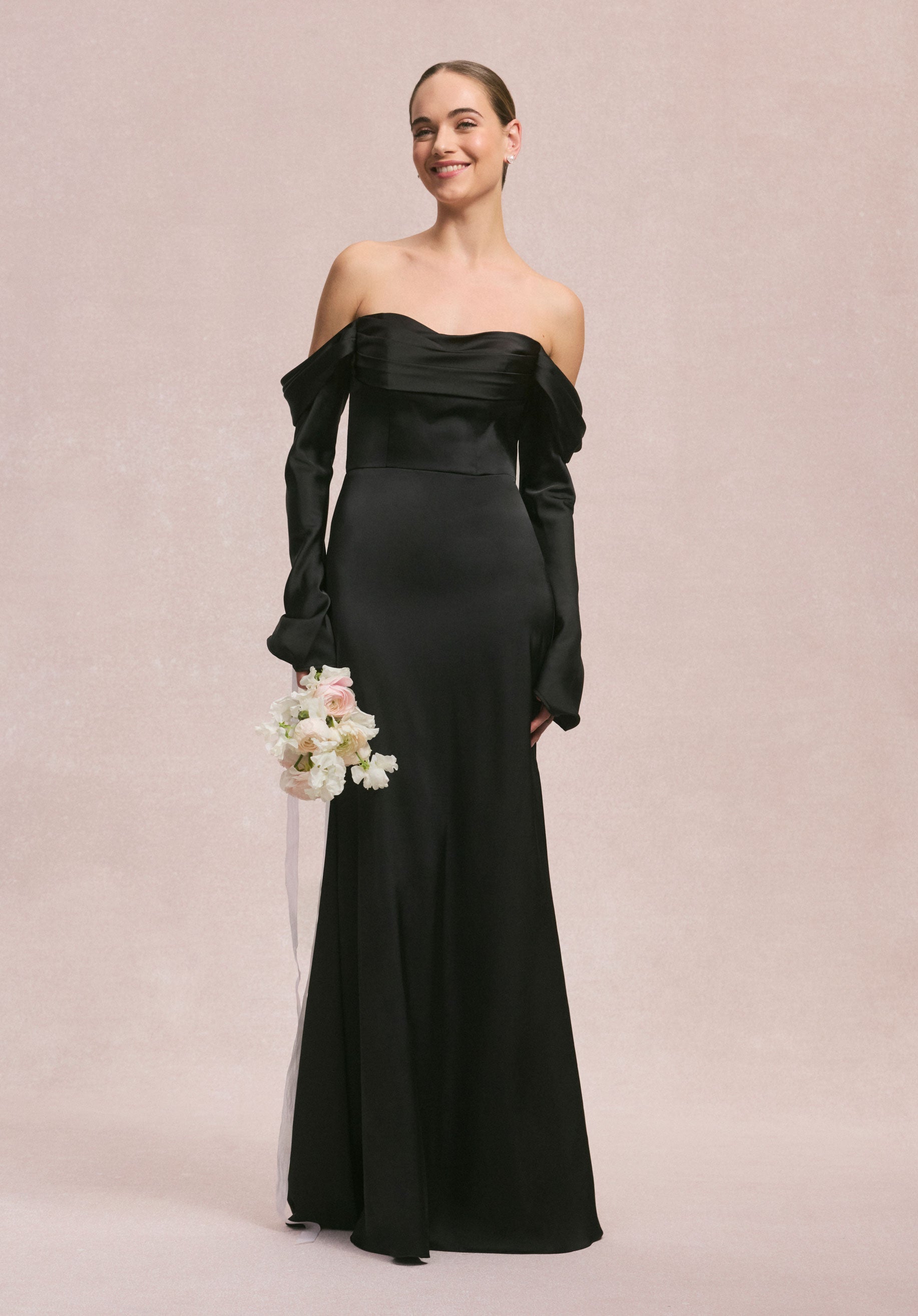 Formal Dresses Long Formal Evening Dress MGNY Madeline Gardner New York 31247 Black