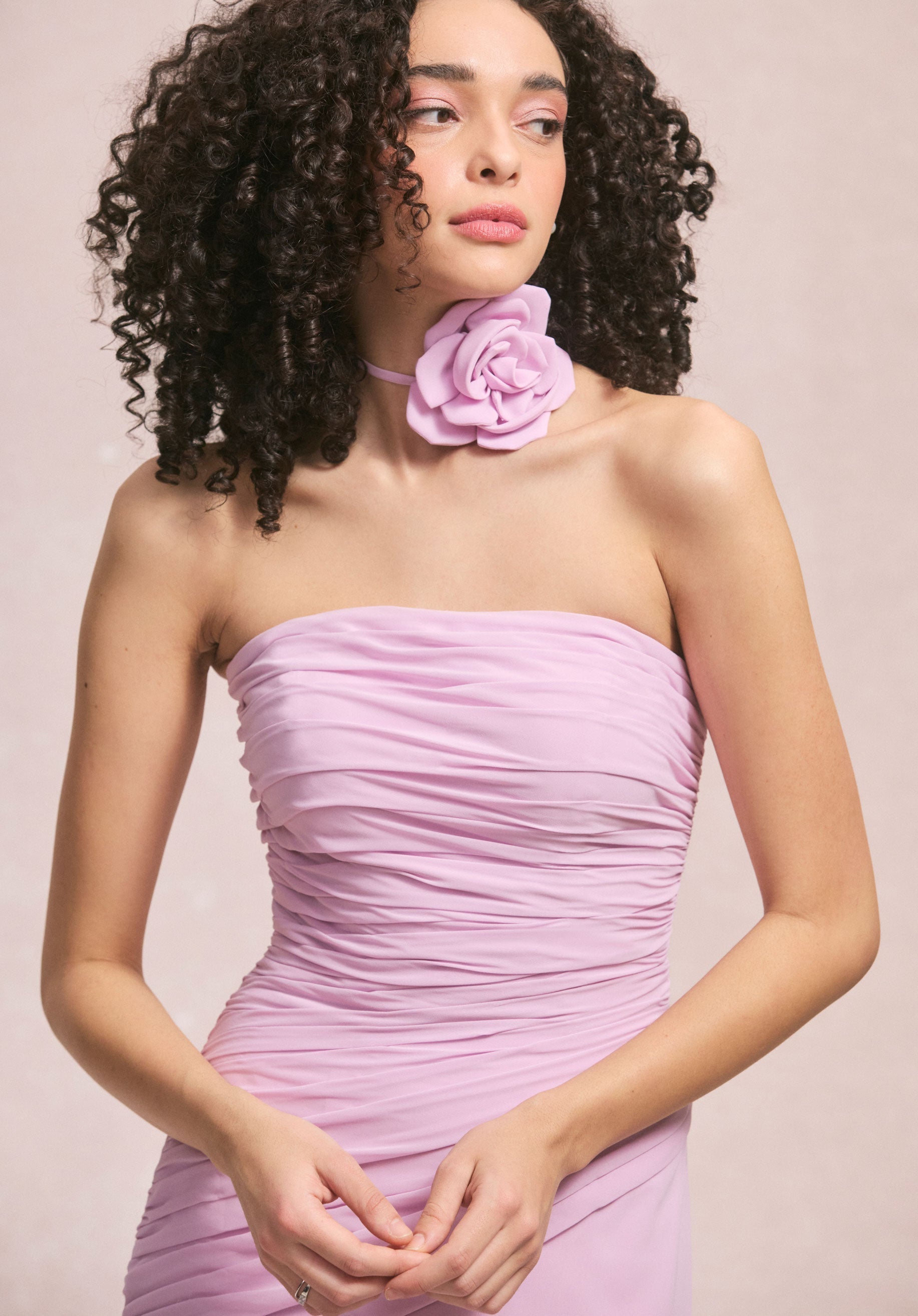 Formal Dresses Long Formal 3D Floral Dress MGNY Madeline Gardner New York 31255 Blossom