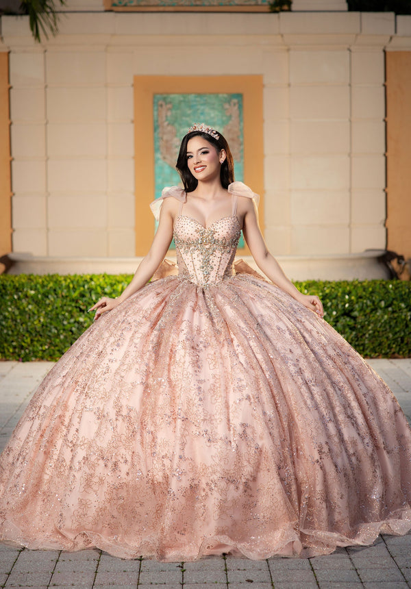 Sweetheart Floor-Length Tulle Quinceanera Ball Gown MGNY 4080043