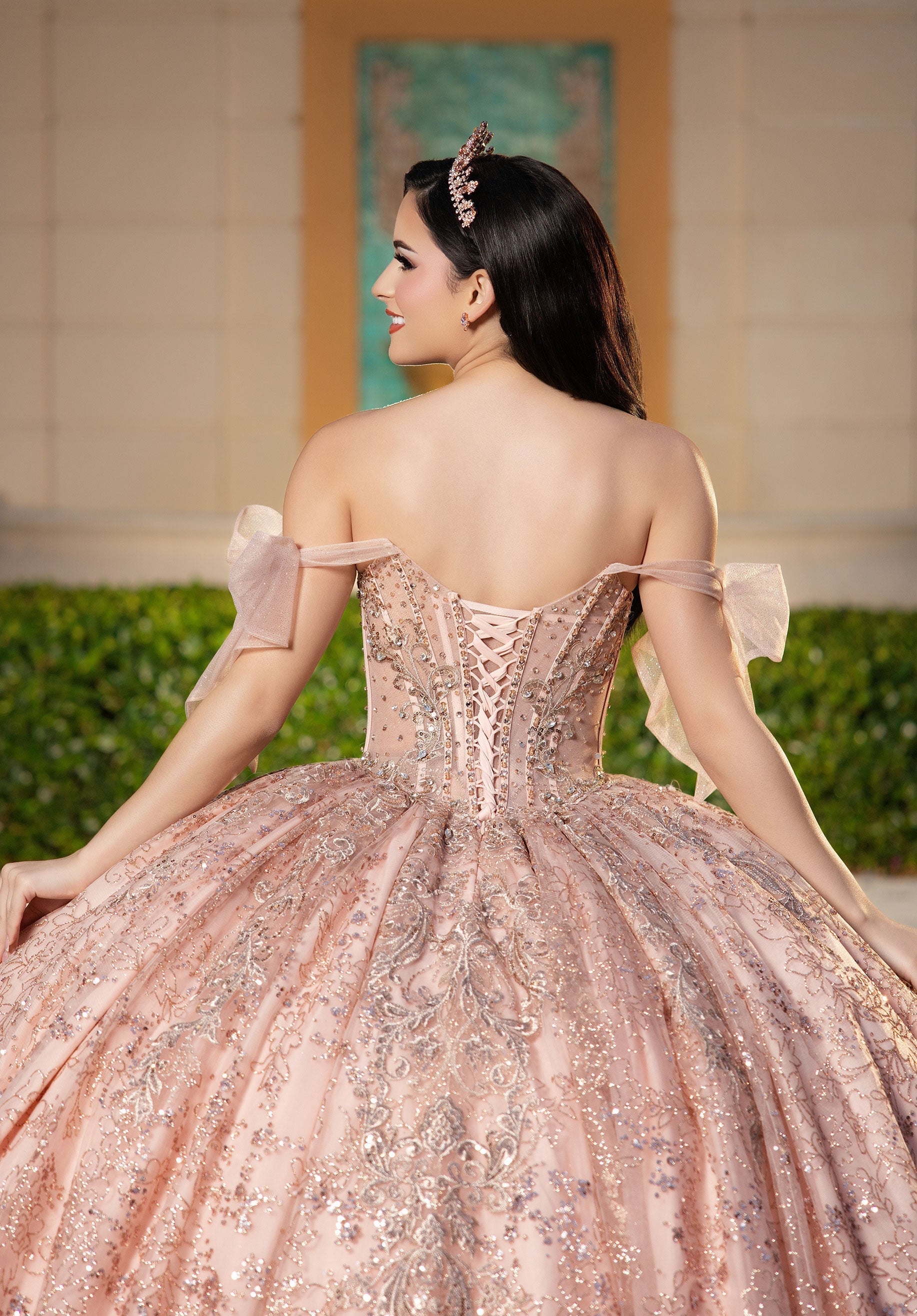 Sweetheart Floor-Length Tulle Quinceanera Ball Gown MGNY 4080043