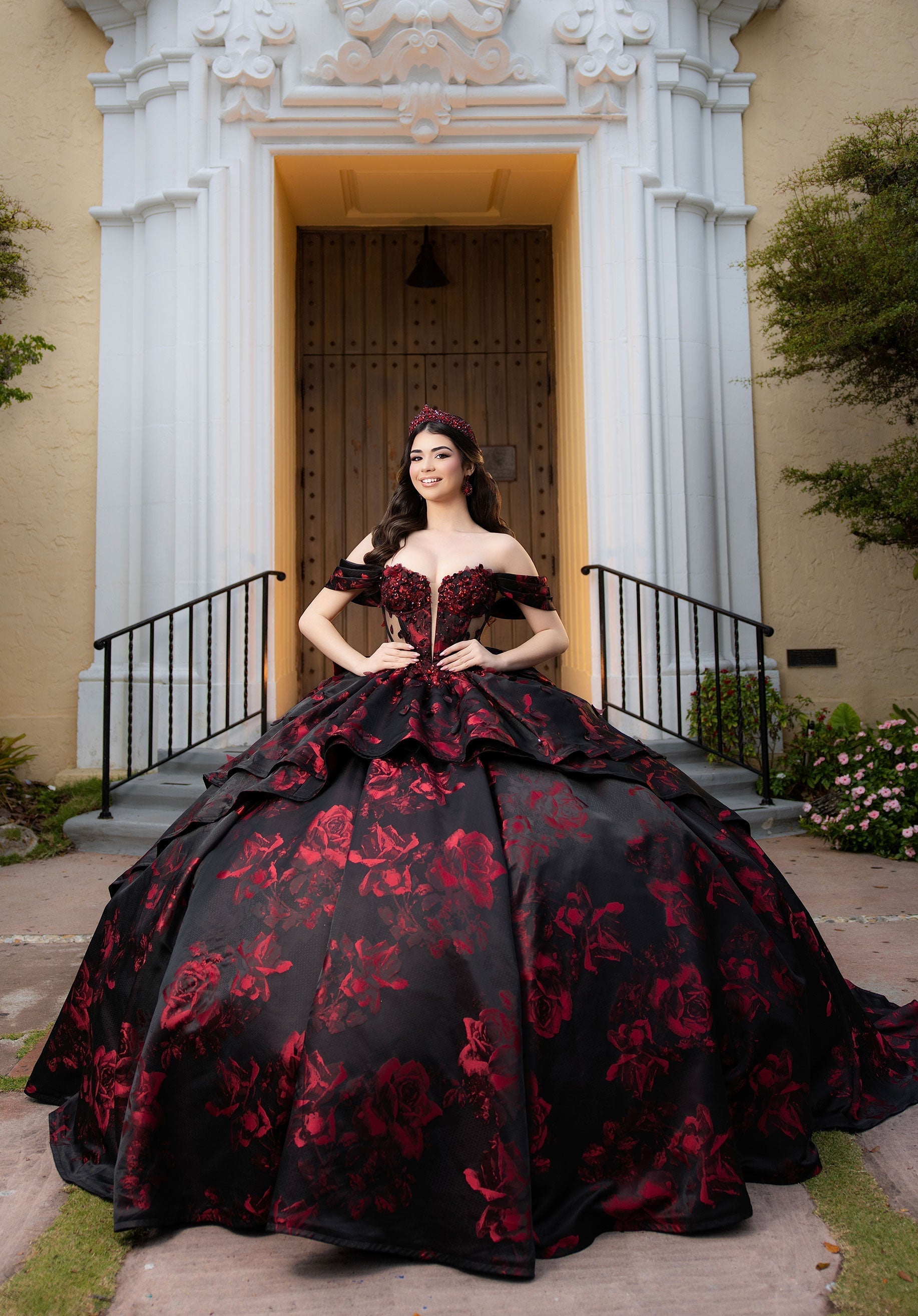 Sweetheart Floor-Length Satin Quinceanera Ball Gown MGNY 4080047