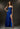 Prom Dresses Fitted Long Pattern Sequin Formal Prom Dress Royal