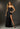 Prom Dresses Fitted Long Pattern Sequin Formal Prom Dress Black
