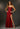 Prom Dresses Fitted Long Pattern Sequin Formal Prom Dress Red