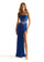 Prom Dresses Long Slit Formal Evening Prom Dress Royal