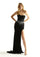 Prom Dresses Long Slit Formal Evening Prom Dress Black