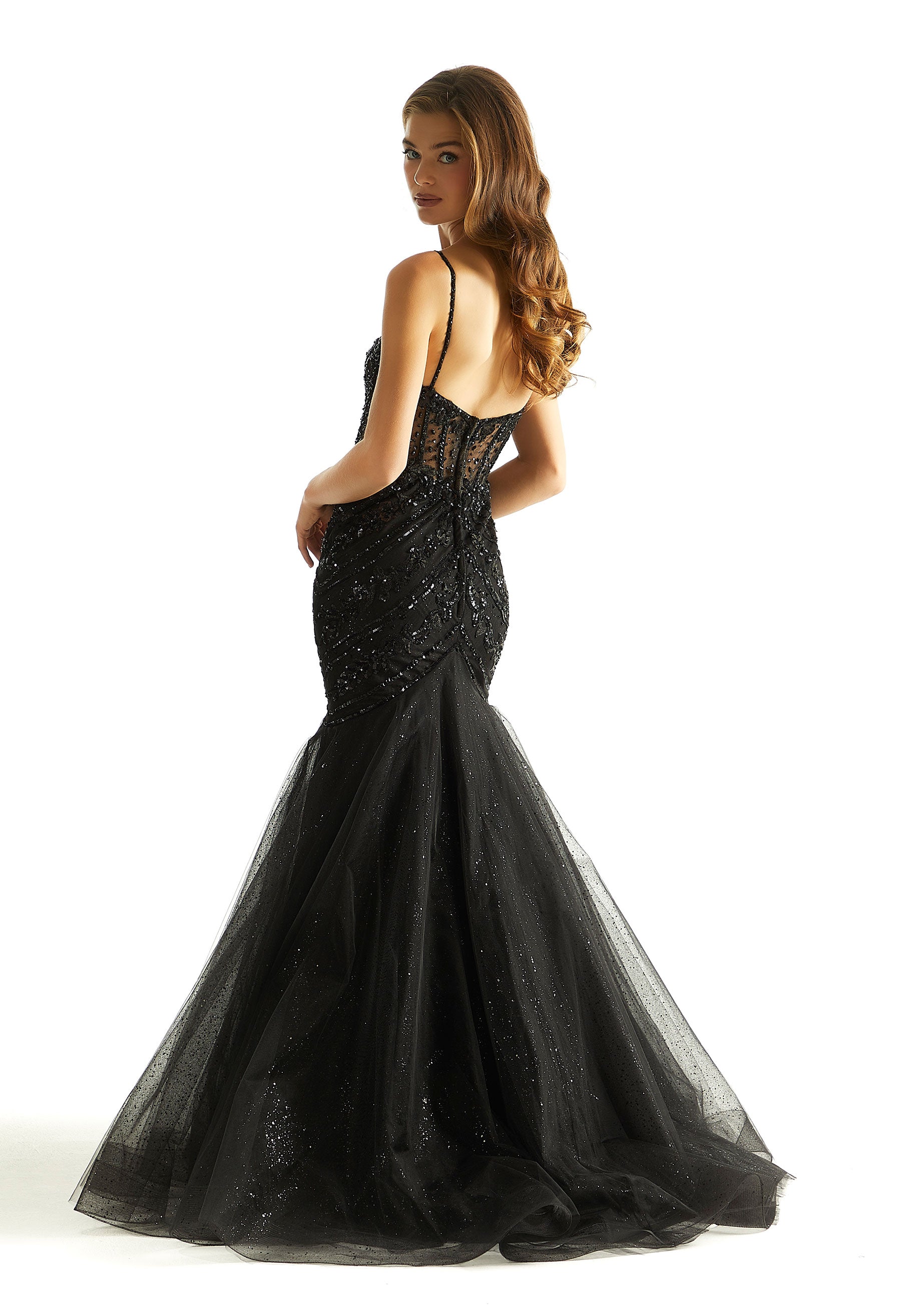 Prom Dresses Prom Long Formal Sequin Mermaid Dress Black