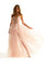 Prom Dresses Long Formal A Line Prom Dress Blush