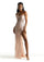 Prom Dresses Long Prom Floral Formal Evening Dress   Blush