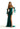Prom Dresses Long Foram Fit Lace Prom Slit Dress Emerald