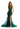 Prom Dresses Floral Mermaid Long Formal Pattern Sequin Prom Dress Emerald