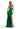 Prom Dresses Beaded Long Formal Mermaid Slit Prom Dress Green
