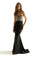 Prom Dresses Prom Fitted Long Formal Beaded Prom Dress Black