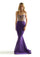 Prom Dresses Prom Fitted Long Formal Beaded Prom Dress Purple