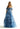 Prom Dresses Long Ball Gown Floral Ruffle Prom Dress French Blue