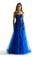 Prom Dresses Long Formal 3D Floral A Line Prom Dress Royal