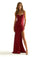 Prom Dresses Long Fitted Formal Glitter Prom Dress Red