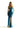 Prom Dresses Long Fitted Formal Metallic Prom Dress Teal