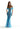 Prom Dresses Fitted Long Formal Sequin Prom Dress Bright Blue