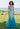 Prom Dresses Long Floral Beaded Mermaid Prom Dress Teal/Multi