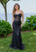 Prom Dresses Long Formal Sequin Glitter Prom Dress Black
