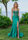 Prom Dresses Prom Fit Long Formal Mermaid Dress Emerald