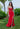 Prom Dresses Long Slit Formal Prom Beaded Dress Red