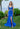 Prom Dresses Long 3D Floral Slit Formal Prom Dress Royal