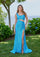 Prom Dresses Long Sequin Formal Detail Prom Dress Aqua