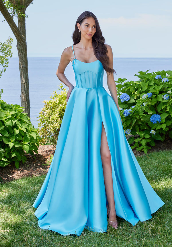 Morilee Prom 49159 Long Formal Ball Gown Chic Prom Dress