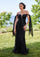 Prom Dresses Long Formal Prom Pattern Glitter Dress Black