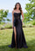 Prom Dresses Long Formal Prom Fitted Dress Black