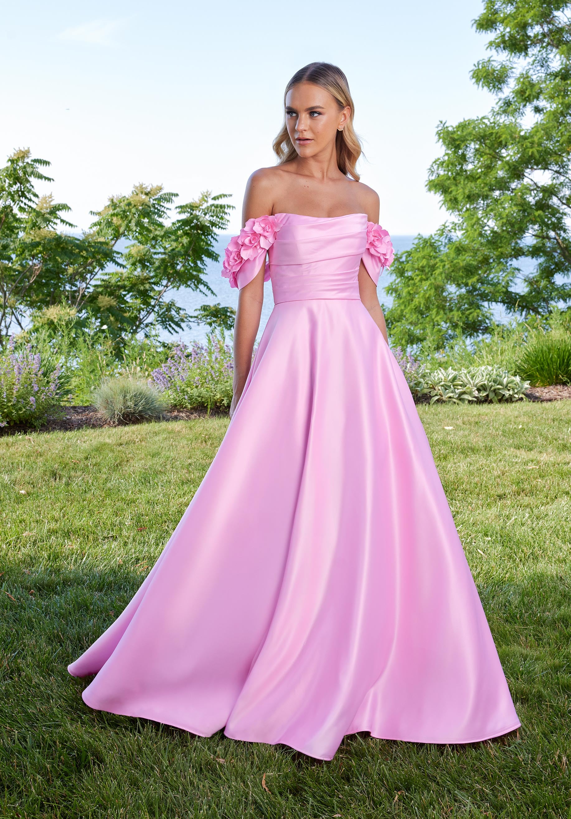 Morilee Prom 49178 Long Formal Ball Gown Prom Dress - New Bubble / 4 Morilee Prom 49178 Long Formal Ball Gown Prom Dress - New Bubble / 4