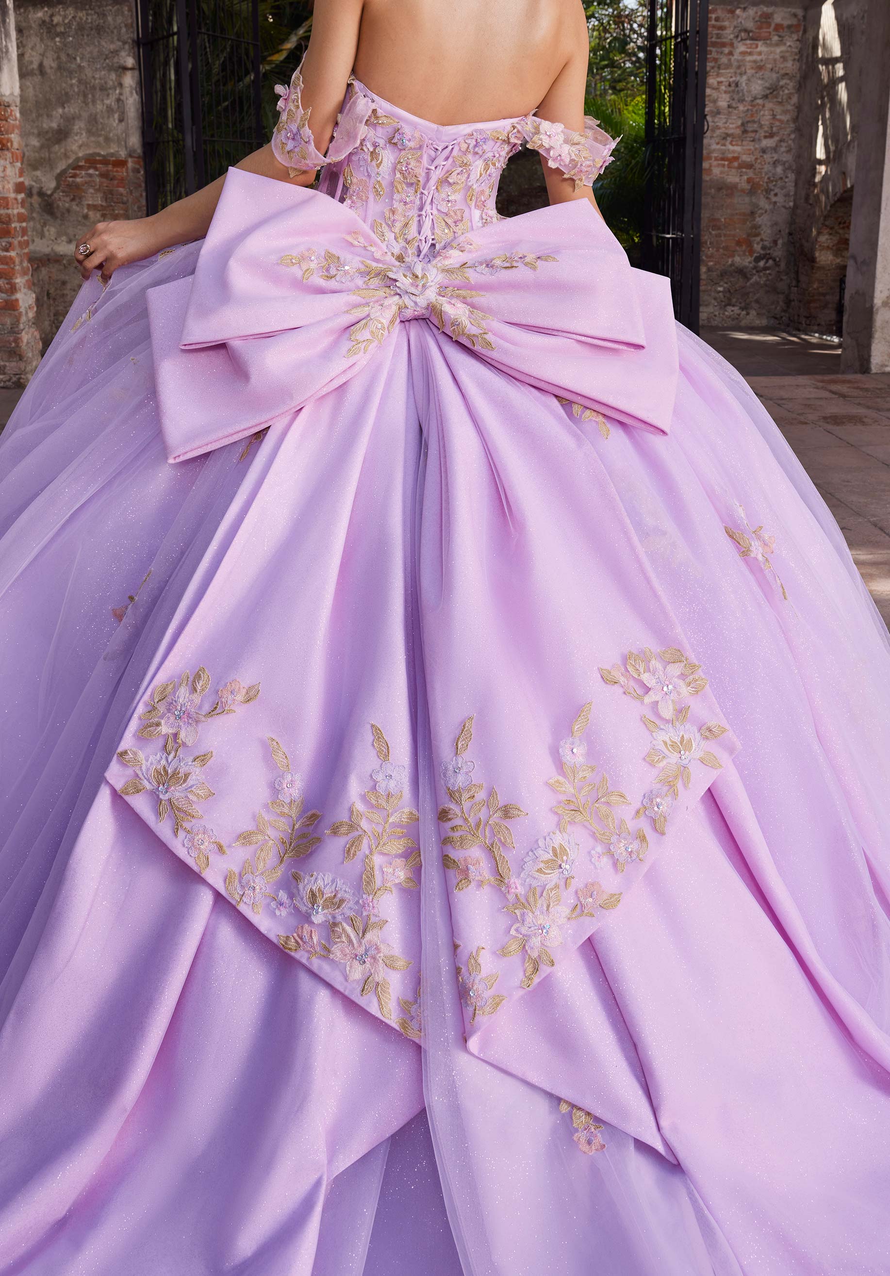 Sweetheart Floor-Length Tulle Quinceañera Ball Gown MGNY Madeline Gardner New York 89550