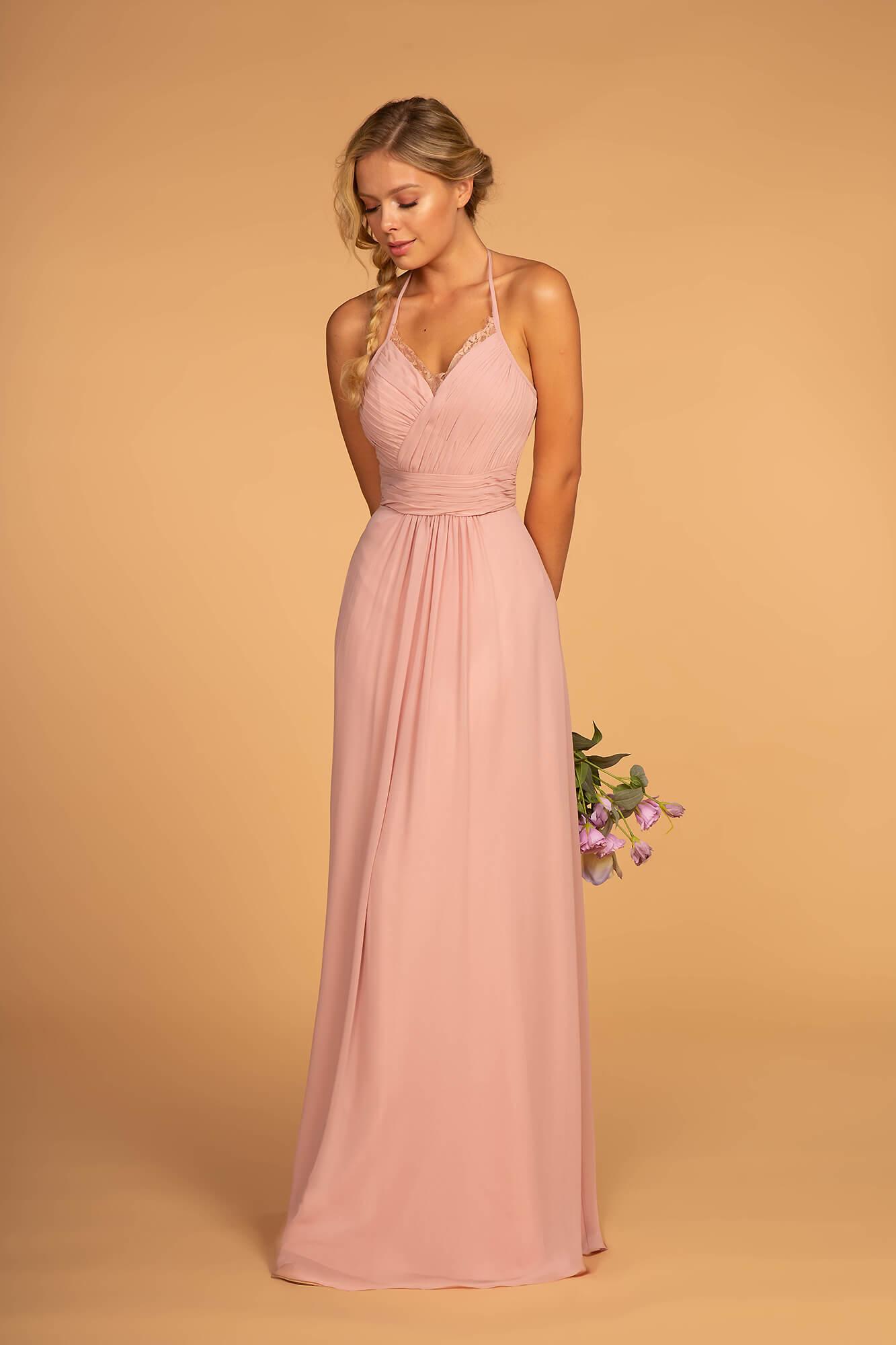 Prom Bridesmaid Chiffon Long Formal Dress - The Dress Outlet Elizabeth K