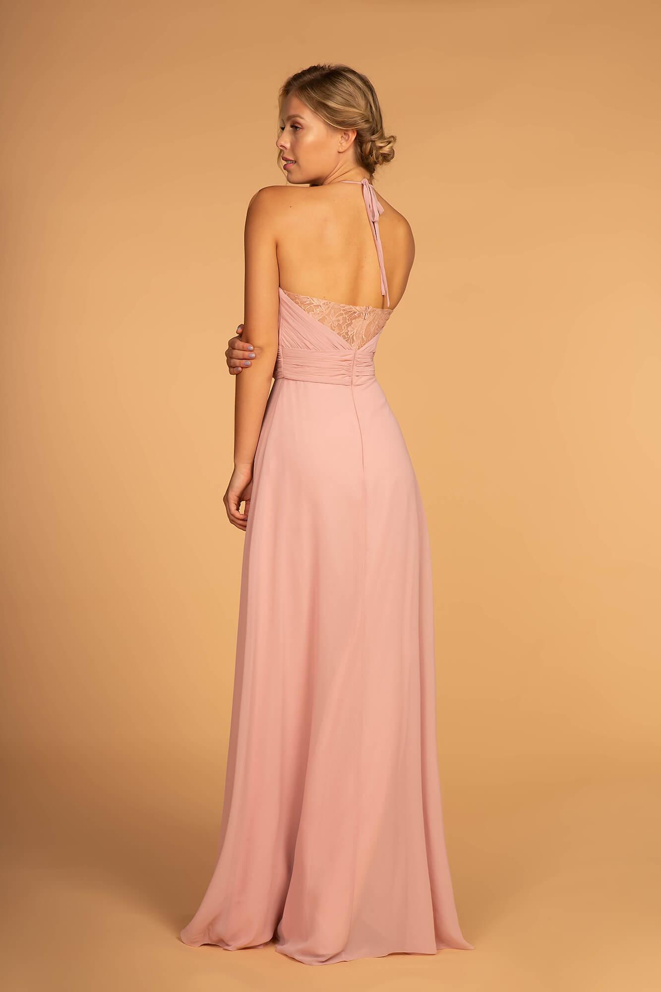 Prom Bridesmaid Chiffon Long Formal Dress - The Dress Outlet Elizabeth K