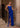 Prom Dresses Long Beaded Floral High Slit Formal Prom Dress Royal