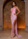 Prom Dresses Long Floral Formal Beaded Prom Dress Pink